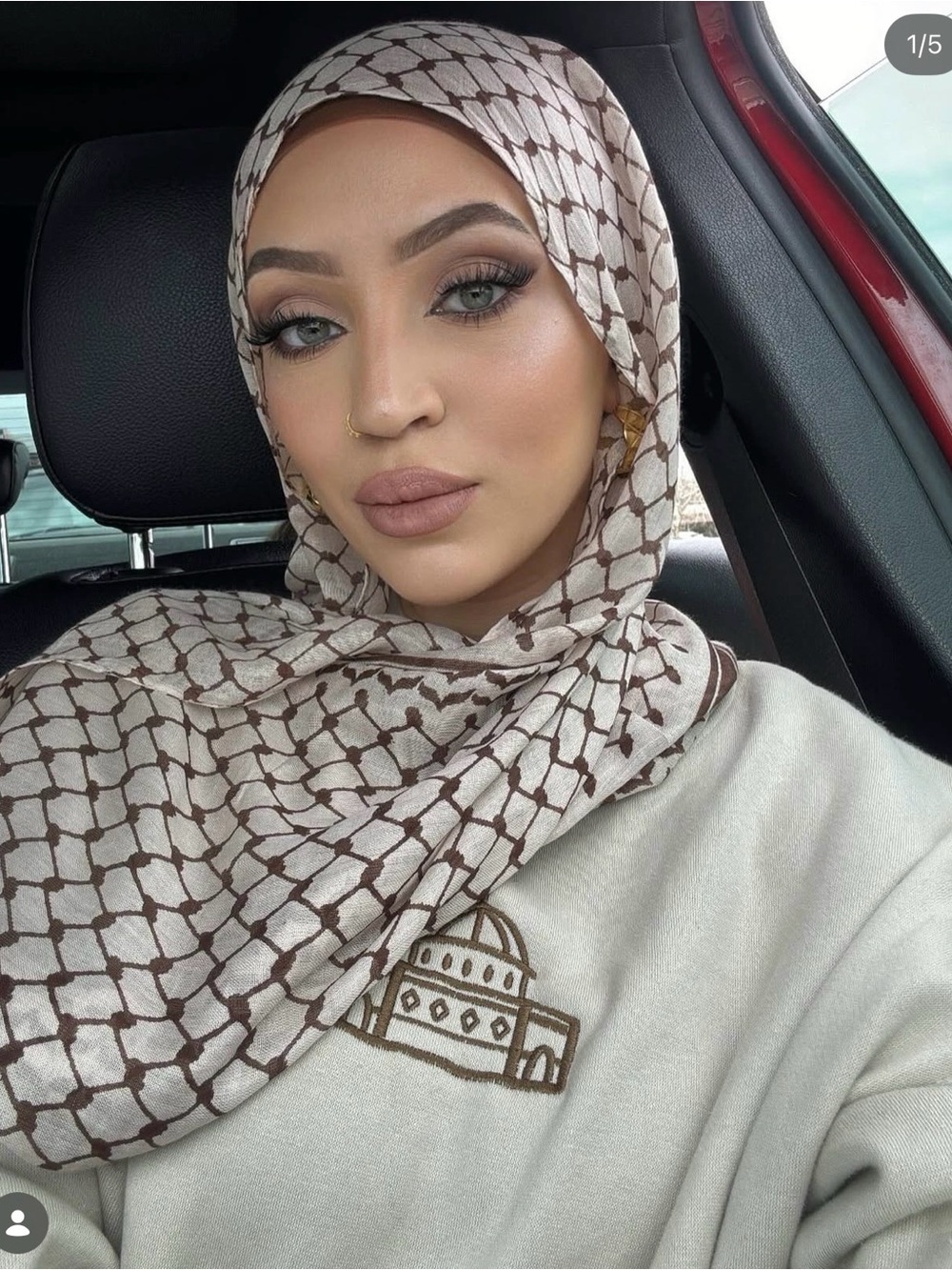 Dome of the Rock, Palestine Crewneck